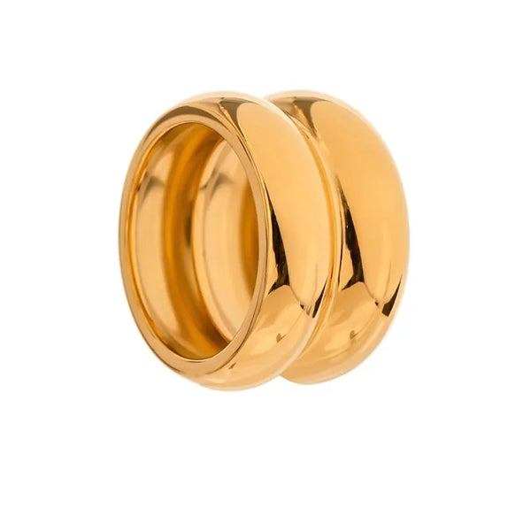 Gold Plated Fused Layered Ring - Dazzle Jewellery